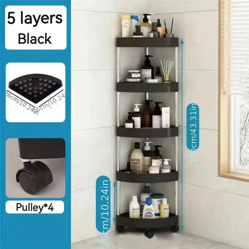 منظم زاوية الحمام من خمس طبقات